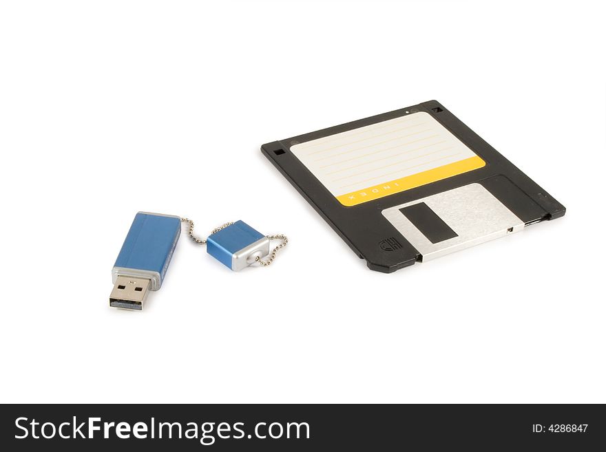 Floppy Disk And USB Flash 4