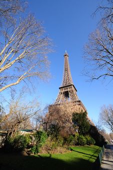 The Eiffel Tower Royalty Free Stock Photography