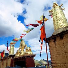 Songzanlin Monastery Royalty Free Stock Photo Songzanlin Monastery Royalty Free Stock Photo