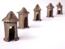 Brass Cottages Stock Photo Brass Cottages Stock Photo