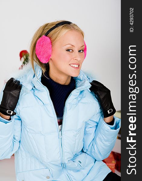 Cute Pink Muffs For Chilly Winter