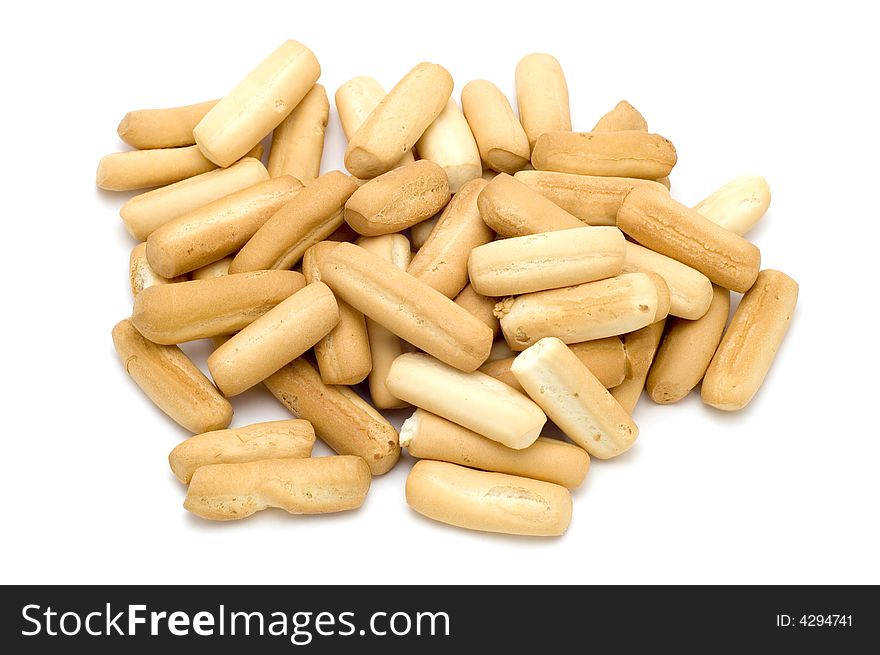 Shortbread On White Background