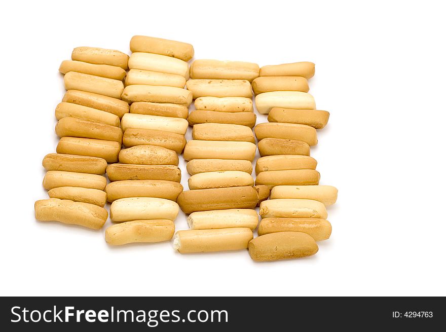 Object on white - food - shortbread. Object on white - food - shortbread