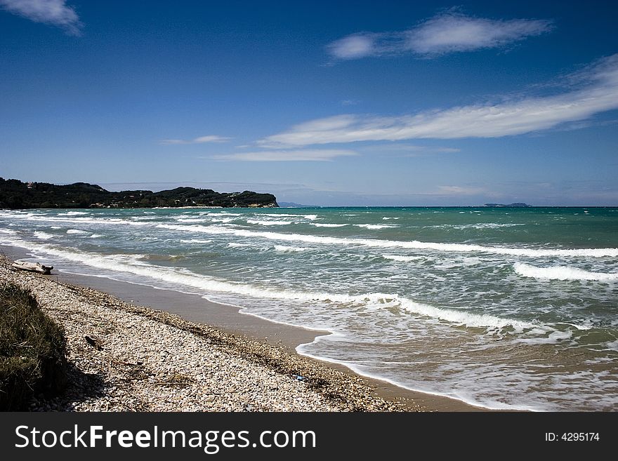 Corfu Island Beach