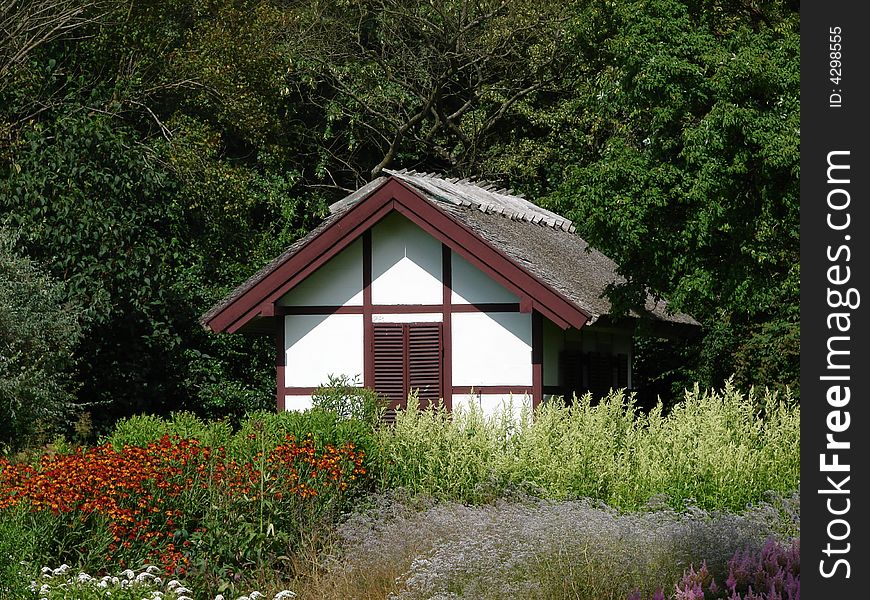 A little house in the forrest