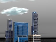 Skyline Day Royalty Free Stock Photo Skyline Day Royalty Free Stock Photo
