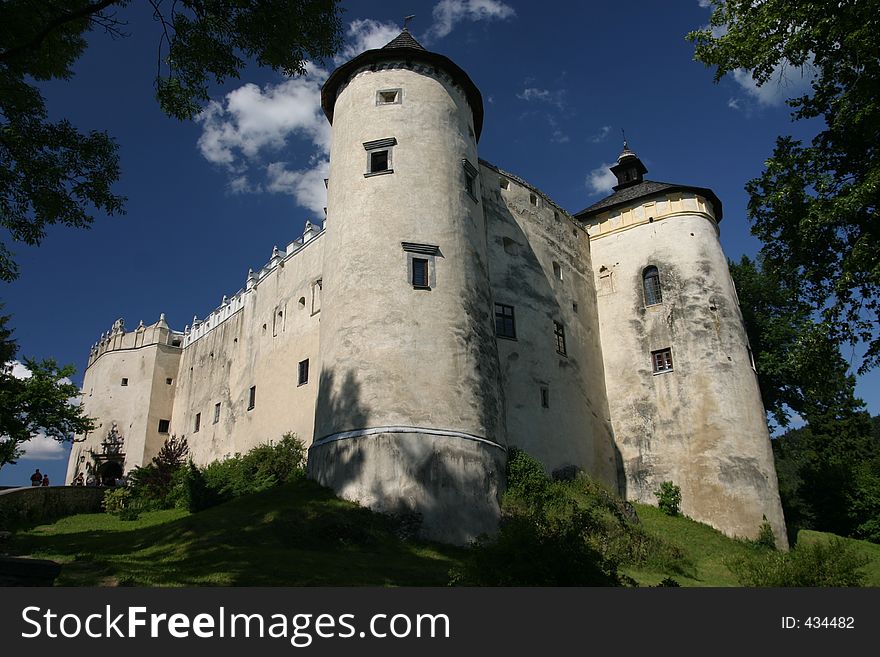 Castel in Niedzica, Poland