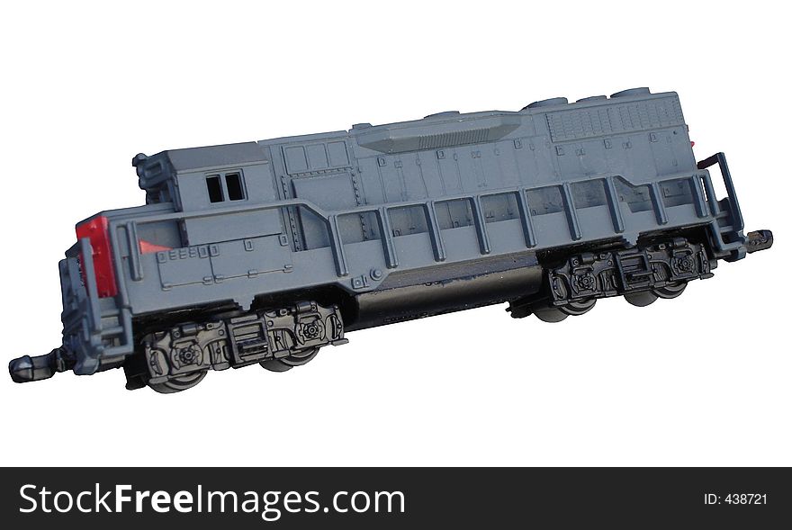 Gray Toy Train Engine