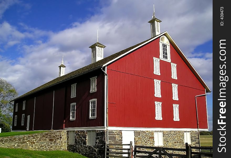Classic Red Barn