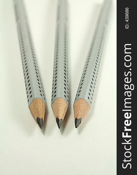 Three pencils (shallow DOF). Three pencils (shallow DOF)