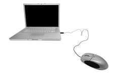 Modern And Stylish Laptop Royalty Free Stock Photos Modern And Stylish Laptop Royalty Free Stock Photos