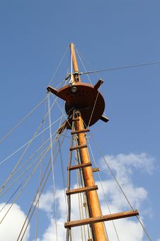 Ship Tower, Crows Nest Royalty Free Stock Image Ship Tower, Crows Nest Royalty Free Stock Image
