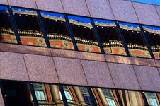 Abstract Window Reflections Stock Image