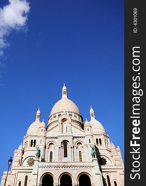 Beautiful Sacre Coeur in Paris