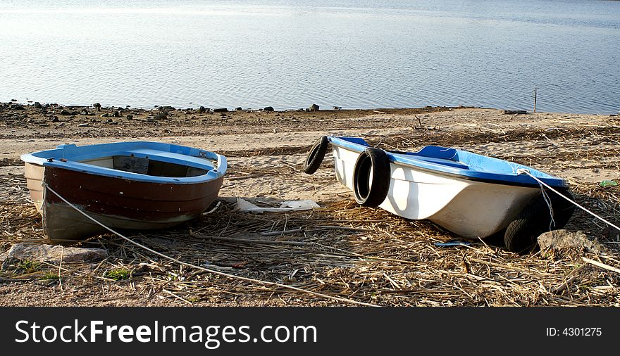 River Mouth And Rowing