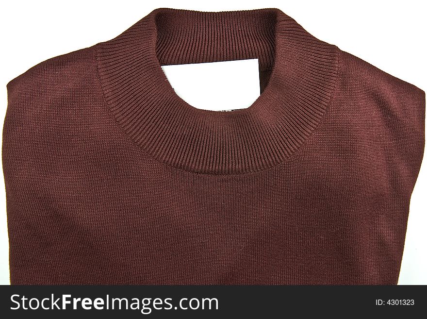 New silk mock neck sweater