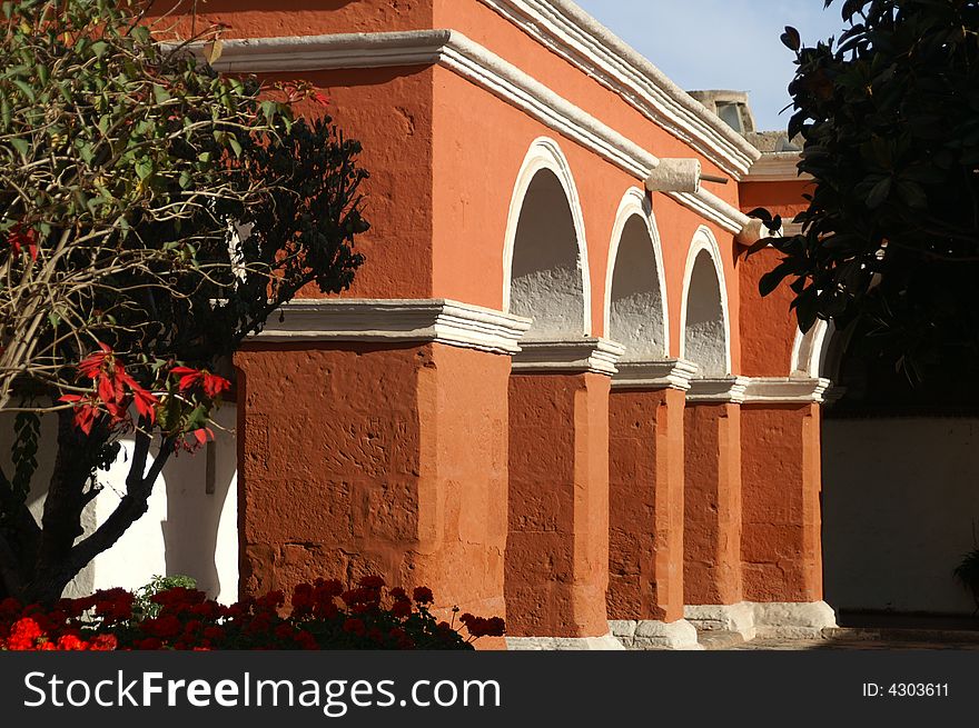 Santa Catalina Monastery In Arekipa