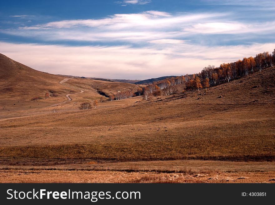 Taken in grassland of inner Mongolia, China. Taken in grassland of inner Mongolia, China
