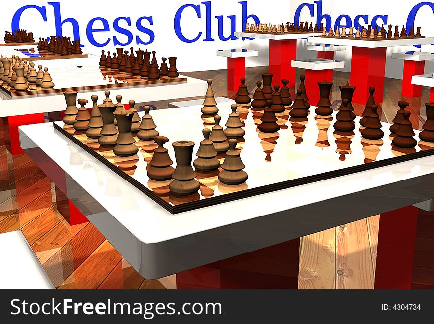 A chess club for competitions