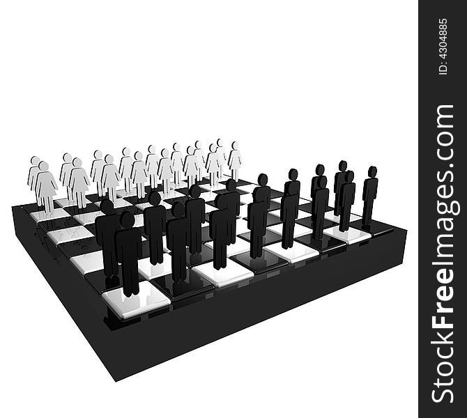 3D Form and Object, chessboard