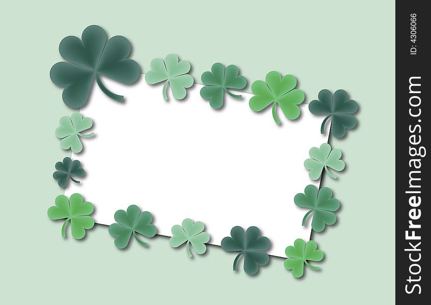 Shamrock Card