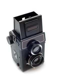 Old Soviet Medium Format Camera Stock Photo Old Soviet Medium Format Camera Stock Photo