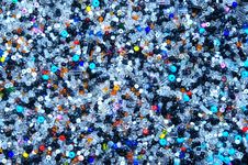 A Lot Of Small Beads Stock Photography