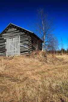 Old Wooden Shed Royalty Free Stock Image