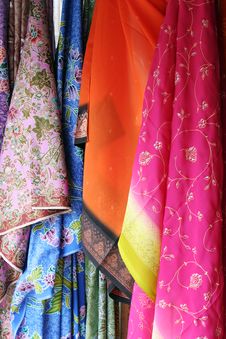 Colorful Sarees Stock Photography Colorful Sarees Stock Photography