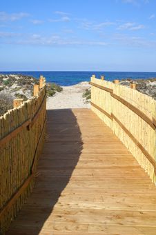 Short Pathway Stock Photo