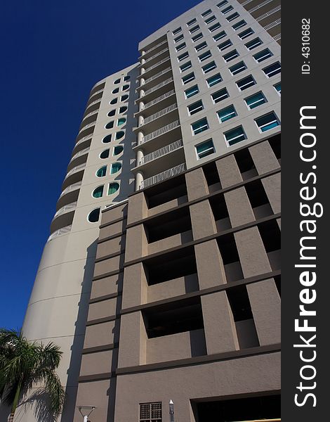 Modern art deco architecture in south florida