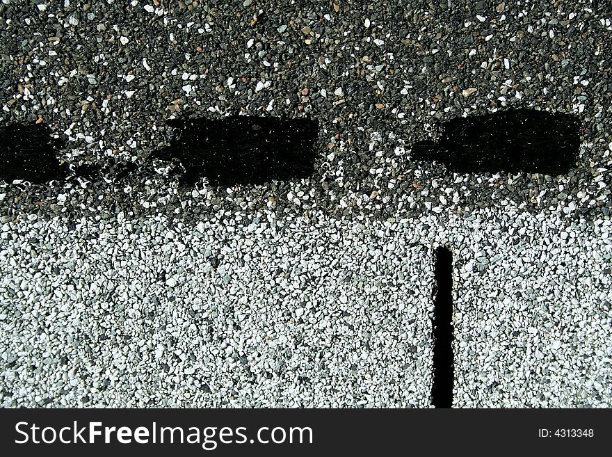 Asphalt Roofing Starter Shingle Background