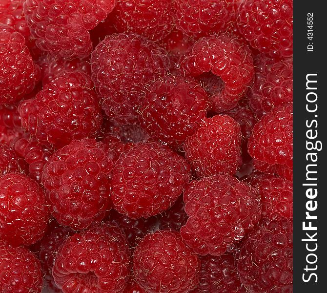 Background from fresh juicy Raspberries. Background from fresh juicy Raspberries