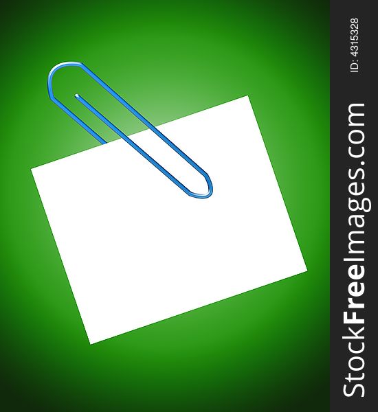 Paperclip With Note 23