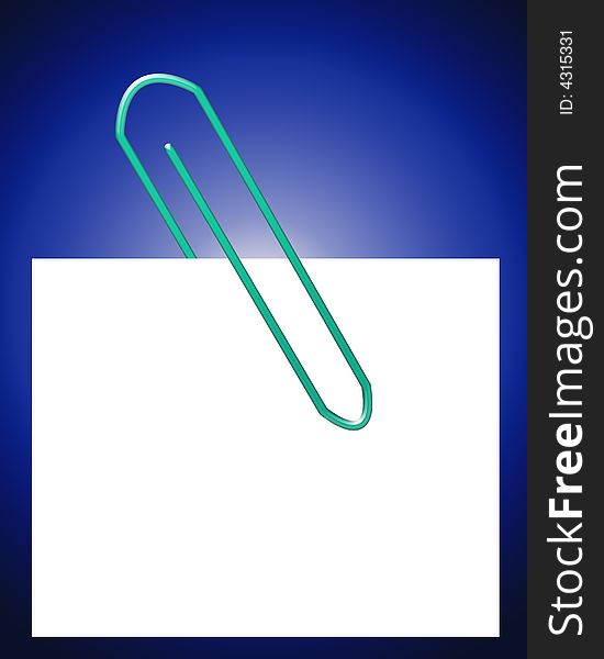 Paperclip With Note 26