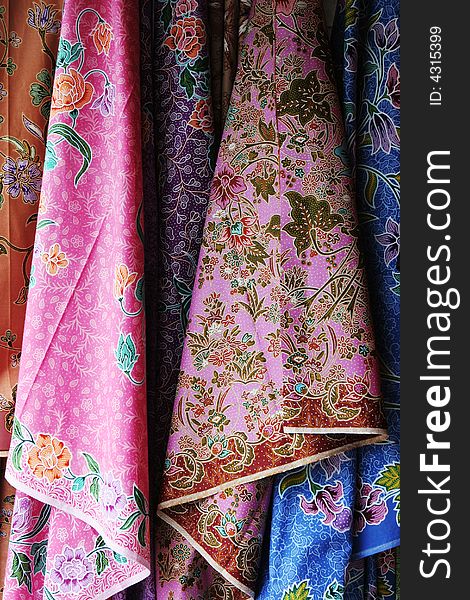 Colorful sarees