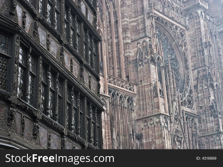 Amazing historical Architecture of Strasbourg, France. Amazing historical Architecture of Strasbourg, France