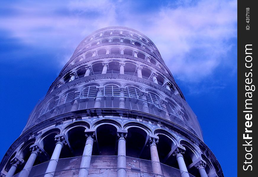 The Tower of Pisa (La Torre di Pisa) is the campanile, or freestanding bell tower, of the cathedral of the Italian city of Pisa
