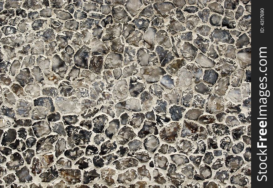 An abstract picture of a stone wall