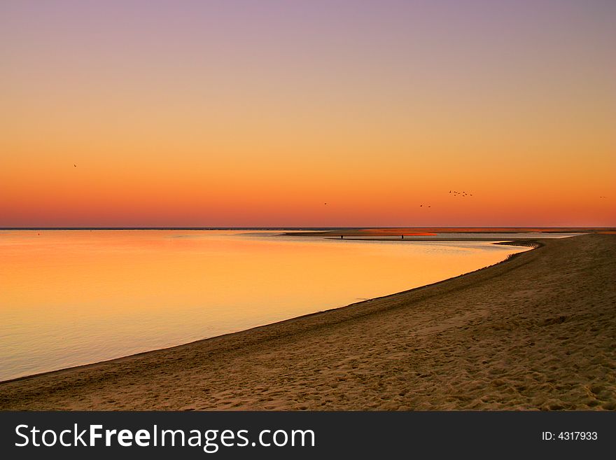 Cape Cod is an arm-shaped peninsula nearly coextensive with Barnstable County, Massachusetts[1] and forming the easternmost portion of the state of Massachusetts, in the Northeastern United States. The Cape's small town character and beachfront brings heavy tourism during the summer months. Cape Cod is an arm-shaped peninsula nearly coextensive with Barnstable County, Massachusetts[1] and forming the easternmost portion of the state of Massachusetts, in the Northeastern United States. The Cape's small town character and beachfront brings heavy tourism during the summer months.