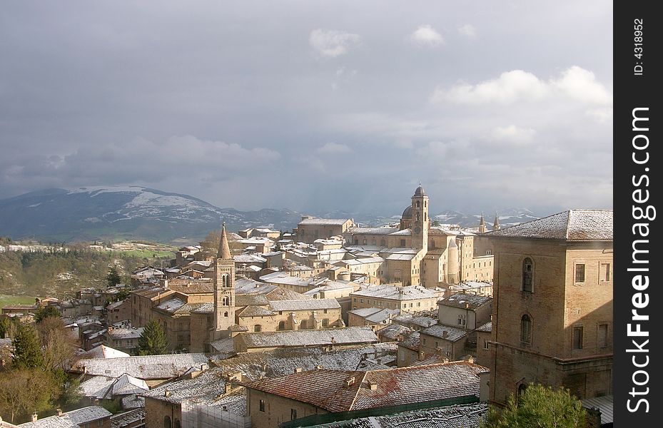 Urbino, the first day of spring 2007