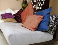 Sofa And Pillows Stock Image Sofa And Pillows Stock Image