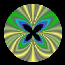 A Fractal That Looks Like A Butterfly Stock Photography A Fractal That Looks Like A Butterfly Stock Photography