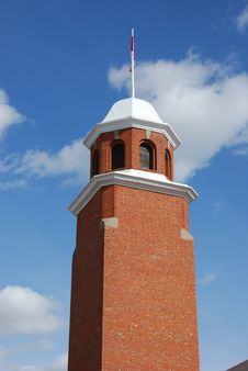 Tower With Flag Stock Photos Tower With Flag Stock Photos