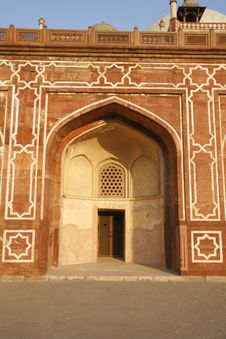 Arches At Humayun Tomb, Delhi Stock Images