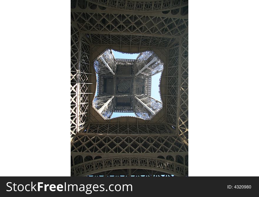 New angle of tour eiffel. New angle of tour eiffel