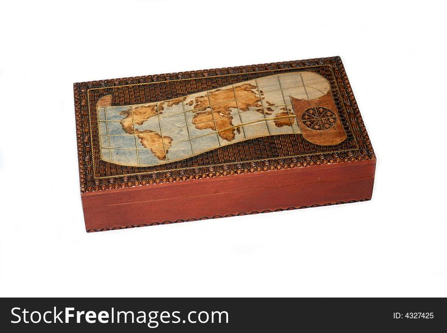 Box With Map