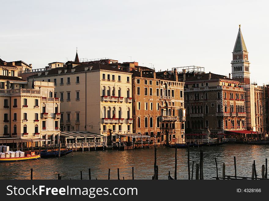 Venice, Italy - Water Front Facade