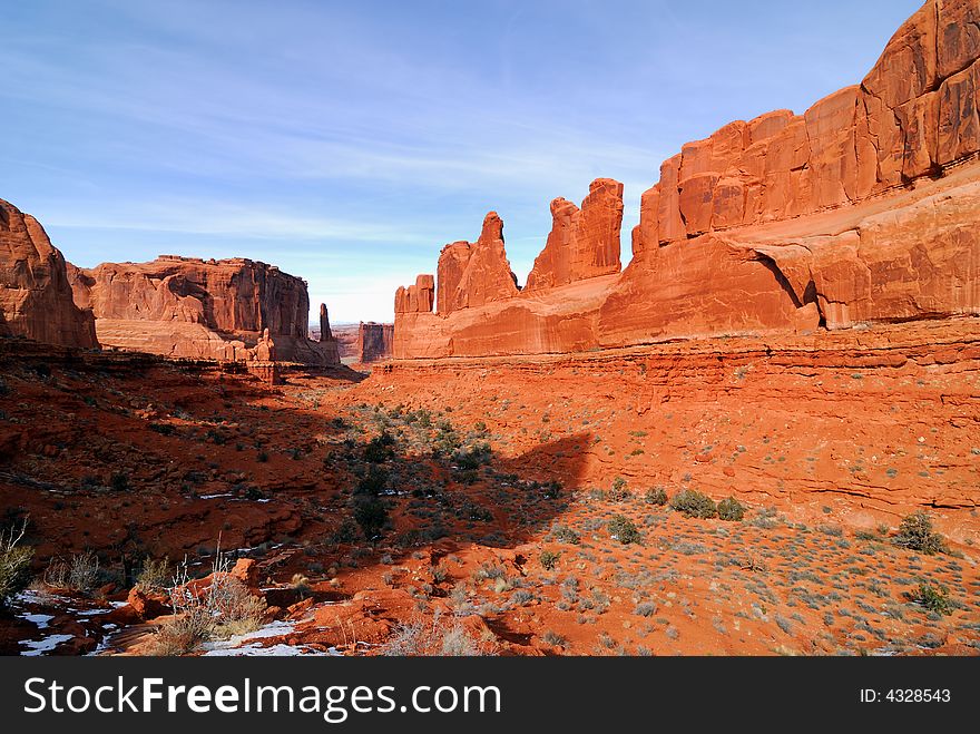 Arches National Park in Utah. Arches National Park in Utah