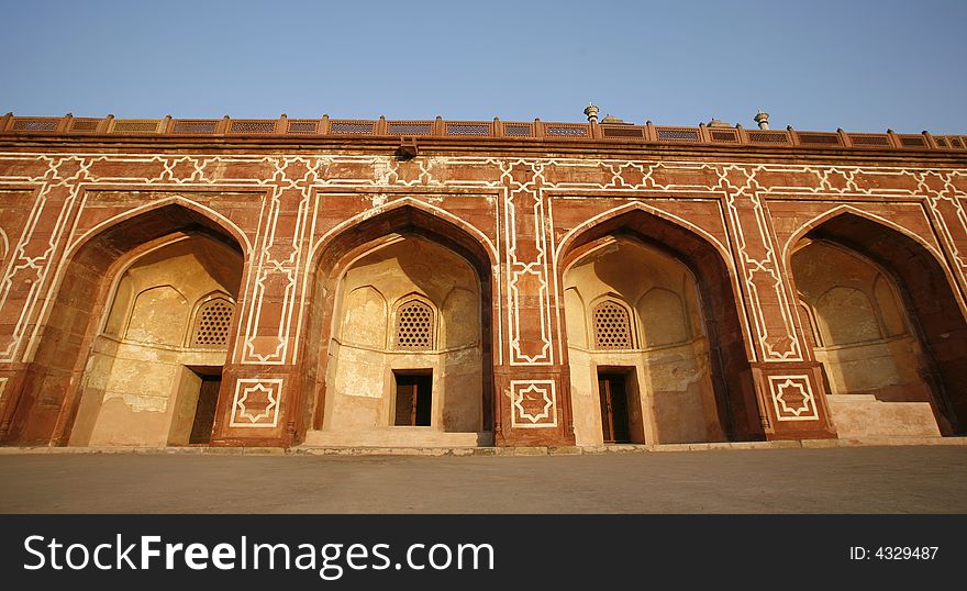 Arches at Humayun Tomb, Delhi